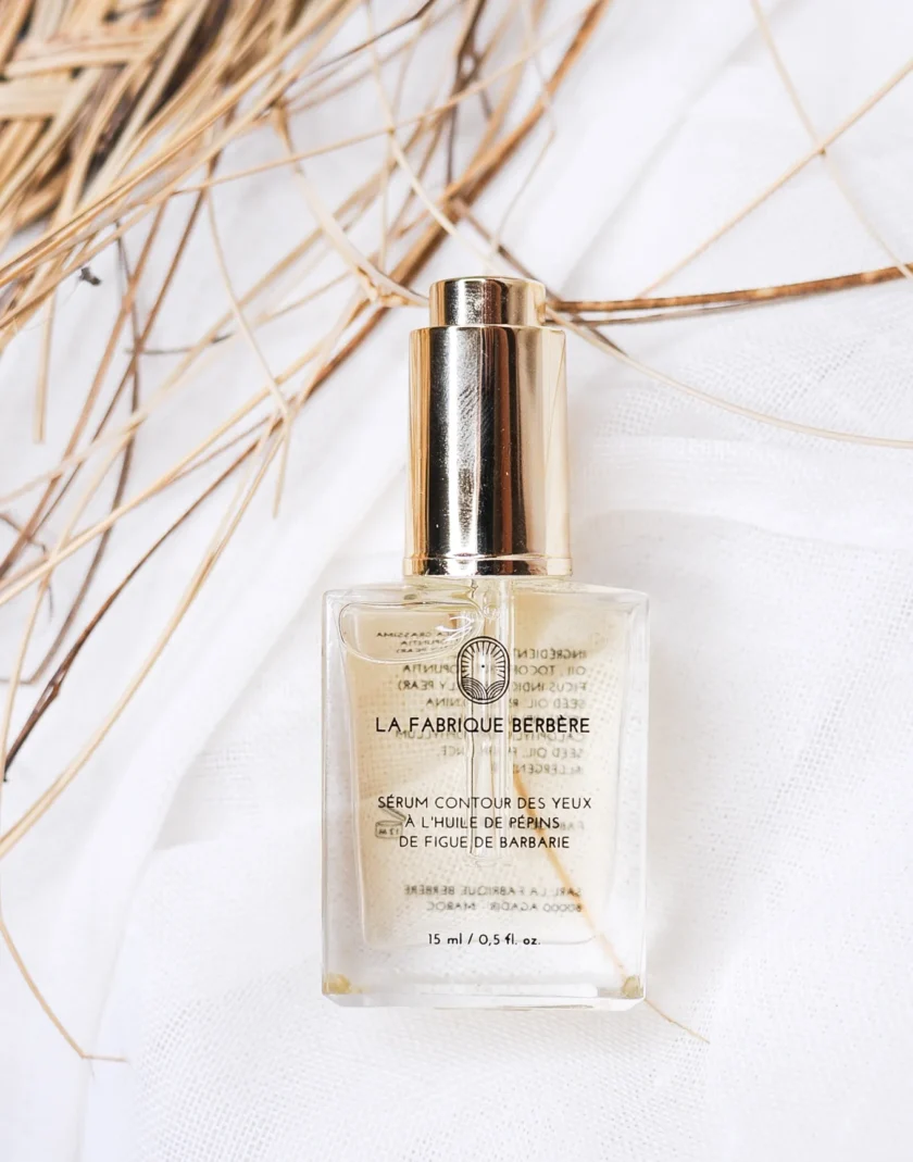 Sérum contour des yeux a l’huile de figue de barbarie enrichi au the vert, 15ml - Image 4